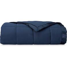 Beatrice Home Fashions Elite Down Alternative Solid Blanket Full/Queen Blankets Blue