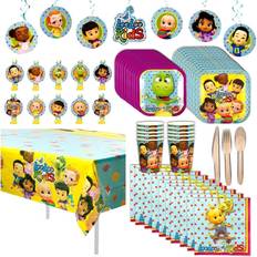 Party in a box LooLoo Nursery Rhymes Party In A Box 102pc Serves 10 Kids Birthday Decor Mighty Mojo