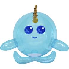 Beach Ball Swimline Water Recreation Inflatables Narwhal Beach Ball