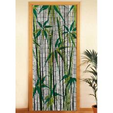 Bambou Rideaux de Douche Wenko Rideau De Porte Bambou 90 x 200 cm Multicolore