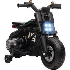 Music Electric Ride-on Bikes Homcom Electric Ride On Motorcycle 6V