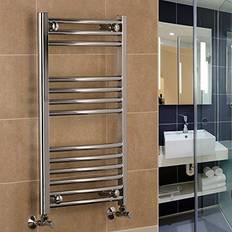 Green Heated Towel Rails House 600mm Green