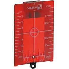 Stabila Kreuz- & Linienlaser Stabila Zielplatte ZP rot