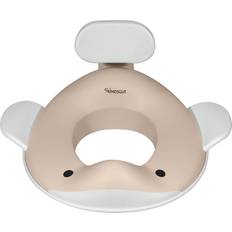 Asciugamani per bambini KINDSGUT Riduttore per WC, Balena beige