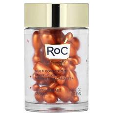 Roc Serums & Face Oils Roc Multi Correxion Revive Glow Night Serum Capsules 30 Capsules