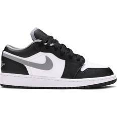 Nike Air Jordan 1 Low GS - Black/Medium Grey/White