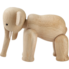 Beige Dekorationsfigurer Kay Bojesen Elefant Mini Dekorationsfigur 9.5cm