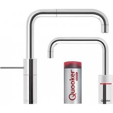 Quooker twintaps nordic square Quooker Nordic Square Twintaps Inkl Combi+ (Q210550102+Q210480102+Q110900202) Krom