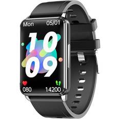 Android - EKG (Elektrokardiografi) - IP67 Smartwatches INF Smartwatch with ECG WBF-BLEP02-11D