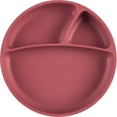 Divided Plate With Suction Cup