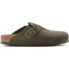 Birkenstock Boston Suede Leather - Green/Thyme