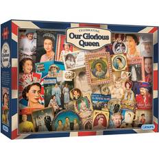 Gibsons Pussel Gibsons Our Glorious Queen 1000 Pieces