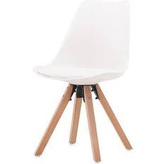 Venture Home Zeno Spisestol Natur Hvid Køkkenstol 2stk