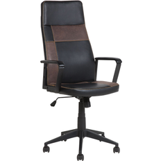 Konstläder Kontorsstolar Beliani Shumee Deluxe Office Chair Black Kontorsstol