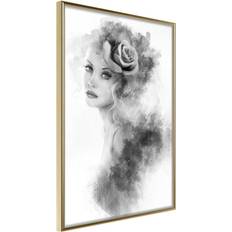 Artgeist Poster Watercolor Portrait Bild