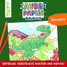TOPP Zauberpapier Malbuch Dinosaurier
