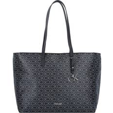 Calvin klein must håndtasker black Calvin Klein Must Shopper Med Logo - Black Mono