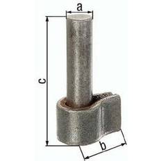 Staffe ad angolo saldi Kloben z.Anschweißen 16x30mm, STA roh GAH