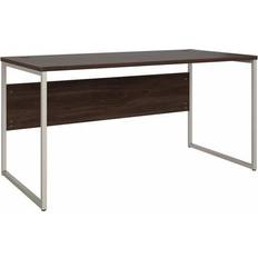 Black Writing Desks Bush Business Hybrid 60"W Writing Desk