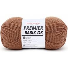 Brown Yarn Premier Yarns Basix DK Yarn-Brown Black