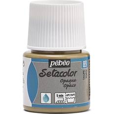 Beige Oil Paint Pebeo Setacolor Opaque Fabric Paint 45-Milliliter Bottle, Taupe,Taupe, 295-089