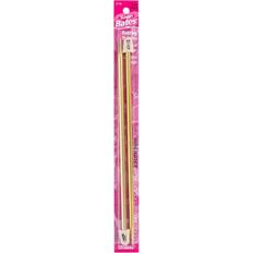 Silvalume Single Point Knitting Needles 10 Size 10 Light Yellow