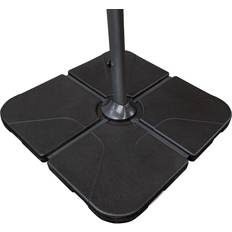 Schirmständer Doppler 4er-Set Bodenplatten befüllbar Schirmständer