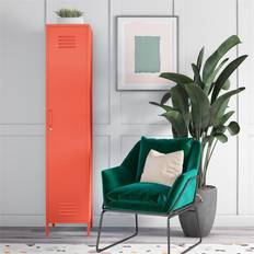 Orange Storage Cabinets Novogratz Cache Single Storage Cabinet