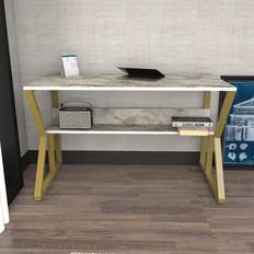 Golden Schreibtische Wake Modern Computer Writing Desk