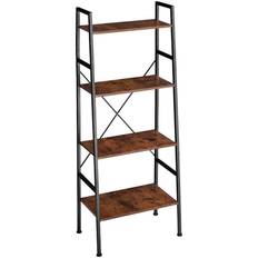 Tectake Shelves tectake industrial dark Book Shelf