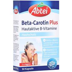 Hautpflege Abtei Beta-Carotin Plus Hautaktive B-Vitamine 50 St