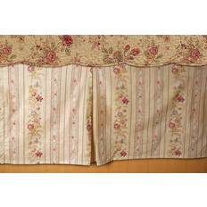 Gold Valance Sheets Greenland Home Fashions Antique Rose MultiBed Skirt 15Twin Valance Sheet Pink, Gold