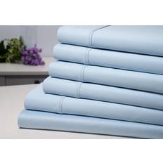 Kathy Ireland 1500 Count Bamboo Bed Sheet Blue