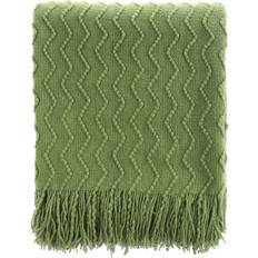 Battilo Home Spring Green Throw Blanket for Couch Blankets Green