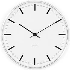 Arne Jacobsen City Hall White Horloge murale 29cm