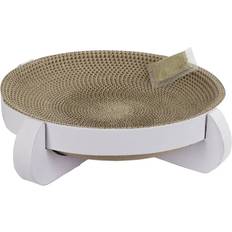 Cat Scratching Bed Platinum 35x35x10cm