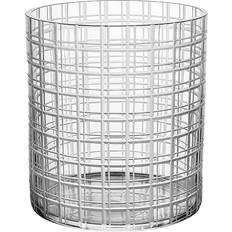 Orrefors Cut in Number Checker Vase 20cm