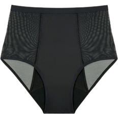 Thinx Hi-Waist Heavy Absorbency Period Underwear - Black