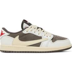 Nike Air Jordan 1 Low OG PS X Travis Scott Reverse Mocha PS - Sail/University Red/Ridgerock