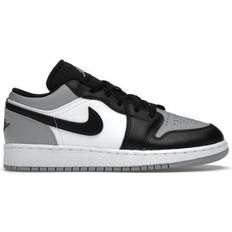 Nike Air Jordan 1 Low GS - Light Smoke Grey/Black/White