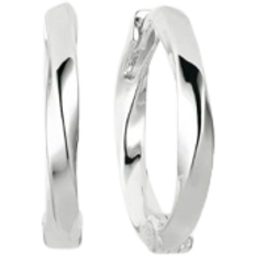 Sif Jakobs Ferrara Medio Pianura Hoop Earrings - Silver