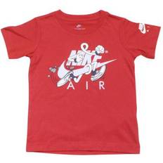 0-1M Tops Nike Little Boy's Air Character Crew Neck T-shirt - University Red