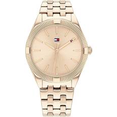 Tommy Hilfiger Bezel Detail Carnation Gold-Tone CARNATION GOLD One Size