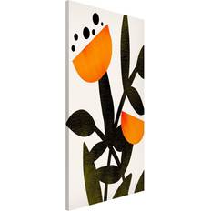 Orange Presentation Boards Magnettafel Flowers In Orange