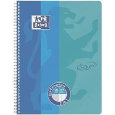 Oxford Cahier DUO Touch A4+ 160 Pages Bleu Mer/Aqua