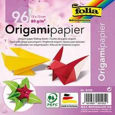 Günstig Bastelkisten folia Faltblätter Origami mehrfarbig