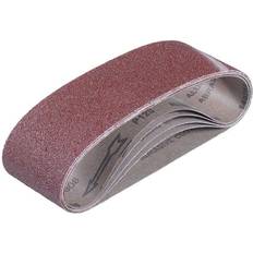 Einhell Mix Grit 5 Piece Sanding Belt Set 75 x 533mm 40 80 120 Grit