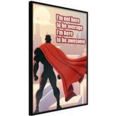 Artgeist Plakat I'm Not Here To Be Average 20 x 30 cm Billede