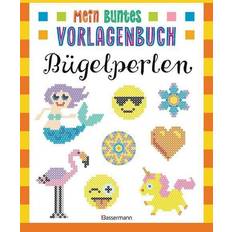 Mein buntes Vorlagenbuch Bügelperlen. Über 200 Motive: Von Affe bis Einhorn, von Emoji bis Zwerg