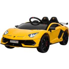 Kinderauto Homcom Kinderauto Lamborghini elektrisch gelb